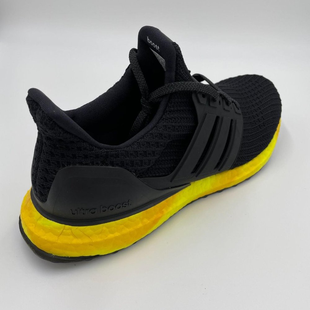 Adidas Ultraboost Black / Yellow Mens Shoes - Picture 7 of 8